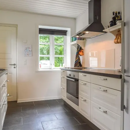 Hodde With Fireplace Casa de Férias Tistrup