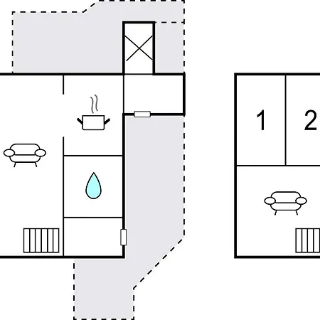 Hodde With Fireplace Tistrup